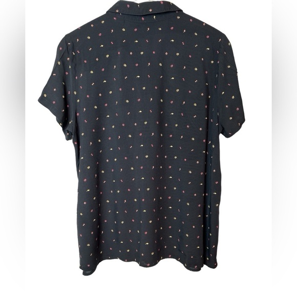 Harley Davidson Embroidered Black Button Down Shirt Women’s 2XL - Picture 2 of 8